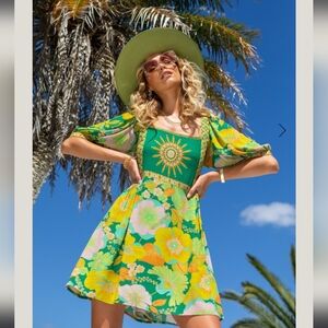 Nine Lives Bazaar Daisy Mini Dress